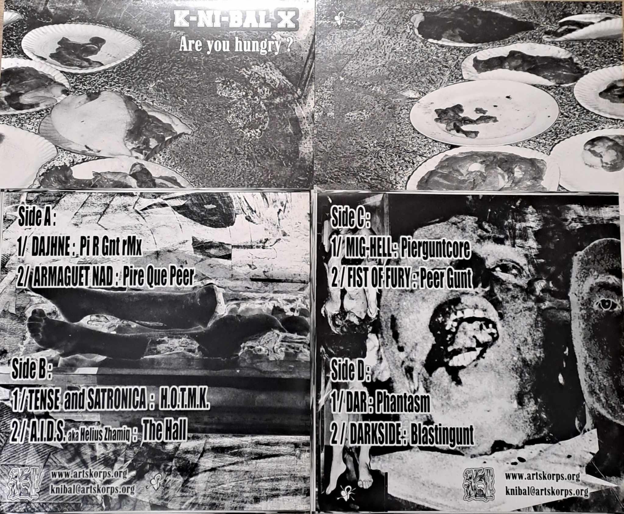 K.Ni.Bal Record 10 (double album) - vinyle hardcore